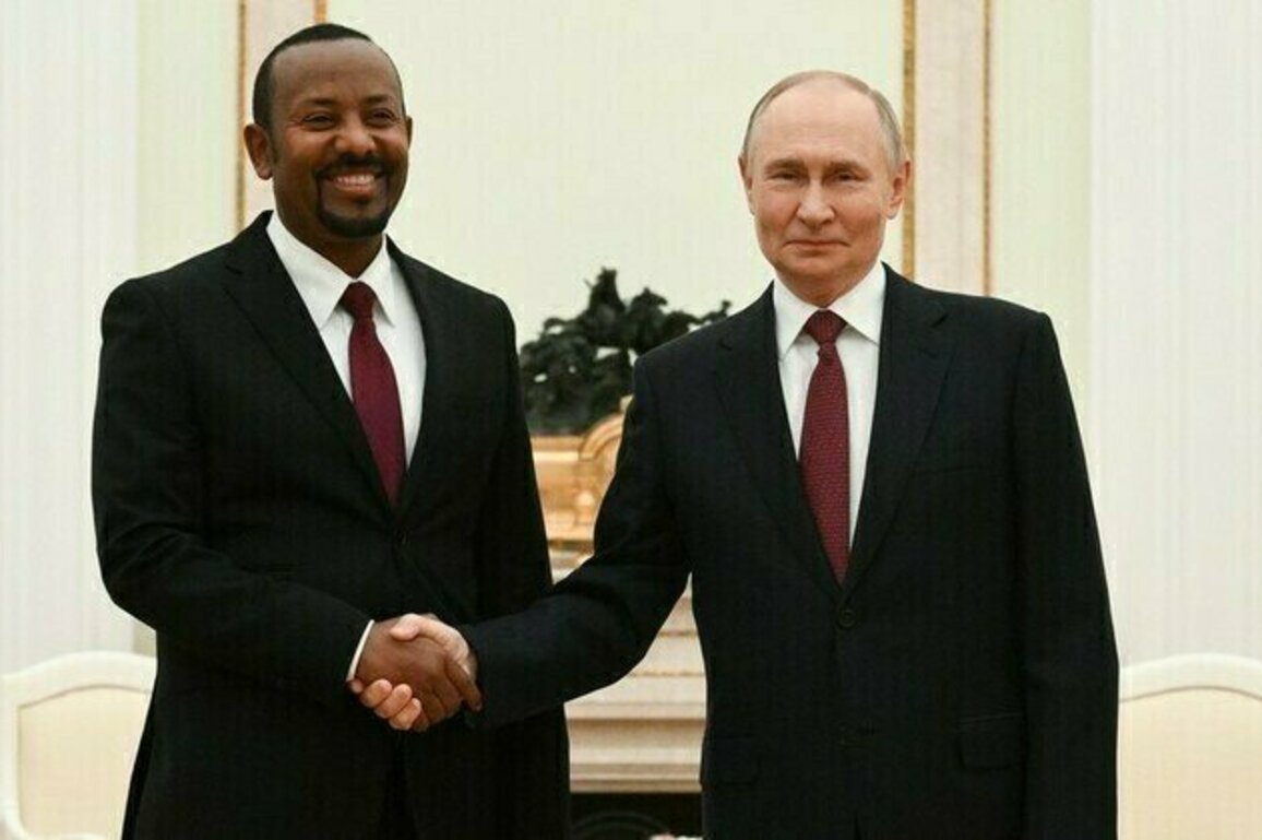 Putin meets Ethiopian prime minister