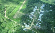Construção do projeto de ouro Cuiú Cuiú, no PA