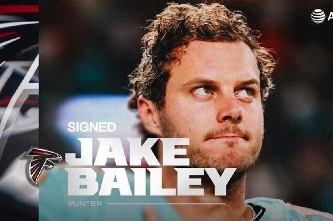 Atlanta Falcons sign punter Jake Bailey