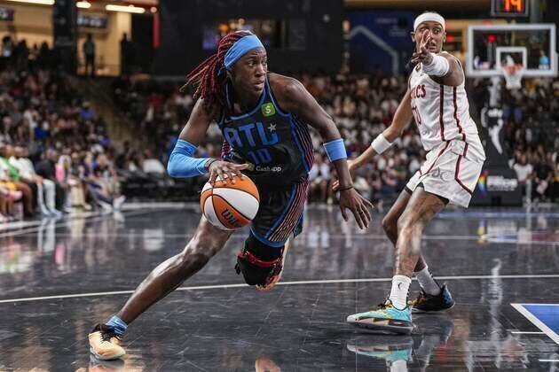 East-leading Dream pull away in second half, crush Mystics