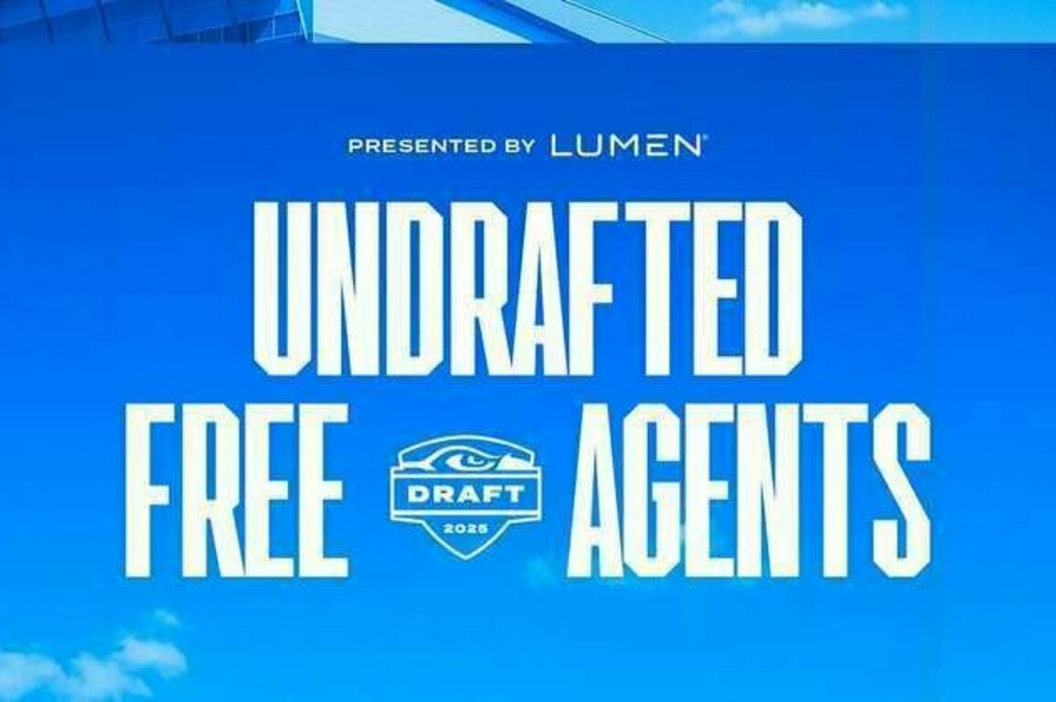 Seahawks Sign 17 Undrafted Free Agents