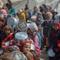 Mideast in Pictures: At least 57 Gazans died from malnutrition since October 2023
