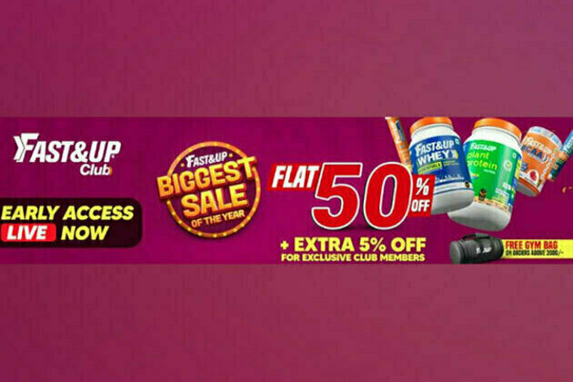 Fast&Up announces "Biggest Sale of the Year" on September 20
