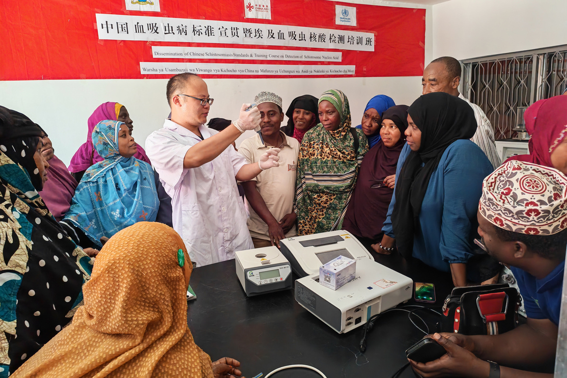 TANZANIA-ZANZIBAR-CHINESE EXPERT-SCHISTOSOMIASIS ELIMINATION EFFORTS