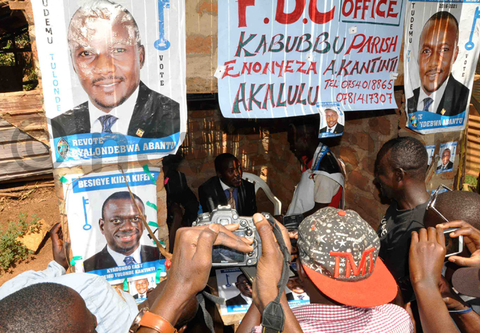 antinti opens a campaign office which was voluntarily offered by supporters at his home town in abubbu hoto by shraf asirye