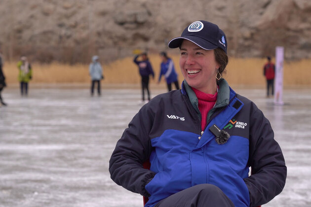 How Ladakh lover from US, coach Natalie Falsgraf giving back to local community through her figure skating expertise