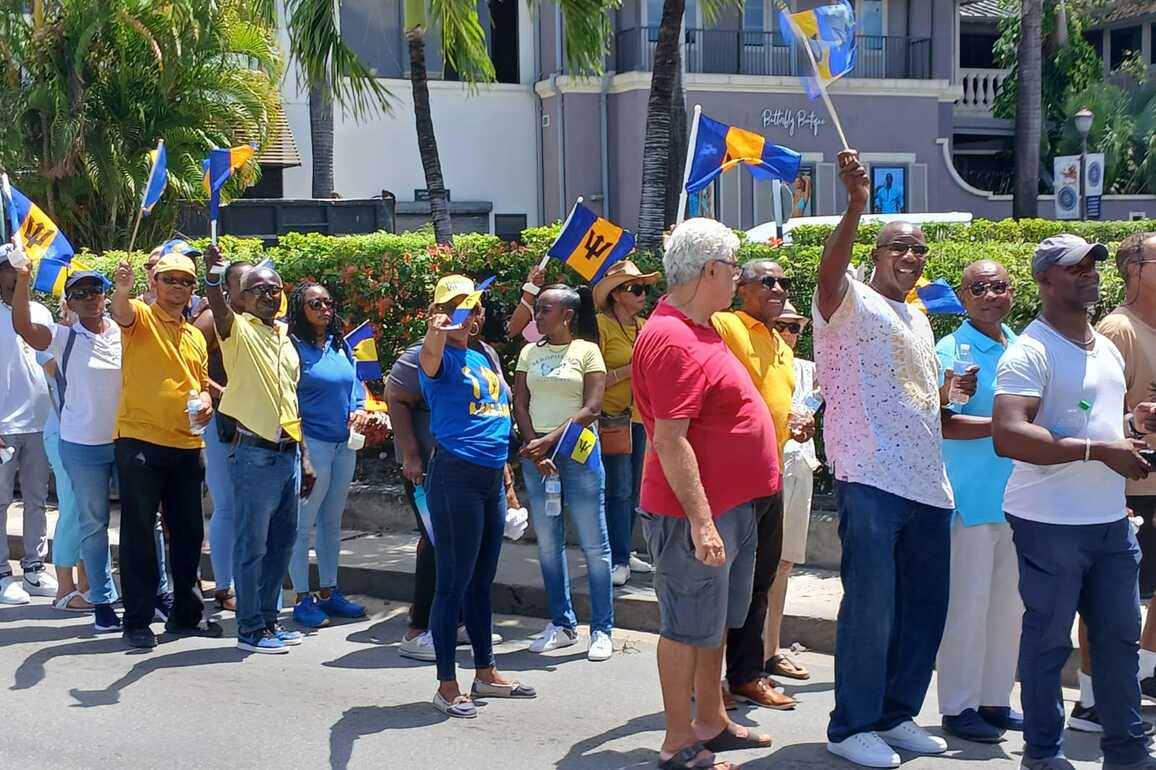 Public march over the sale of national lands