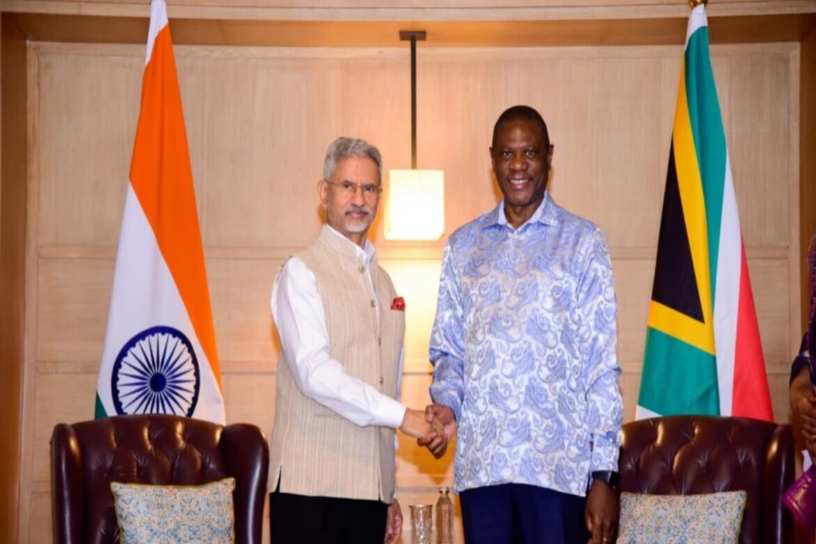 Jaishankar meets S African Deputy President Mashatile, discusses opportunities in various sectors