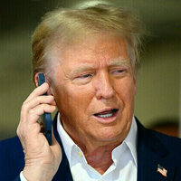 Trump still uses personal phone  media