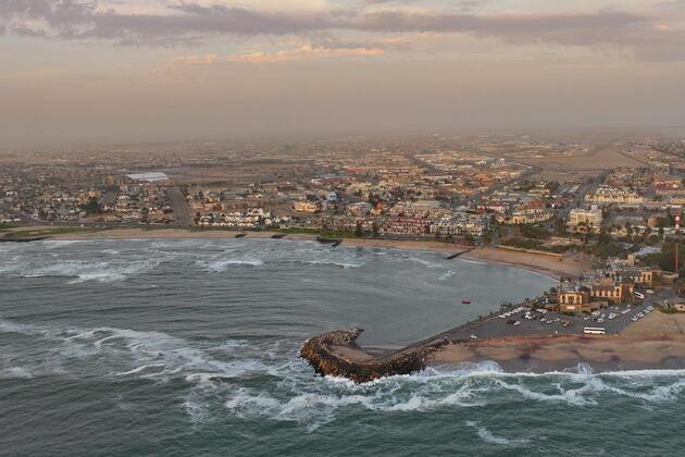 (Hello Africa) After gunboats, cargo ships: A tale of twin towns on Namibia's coast