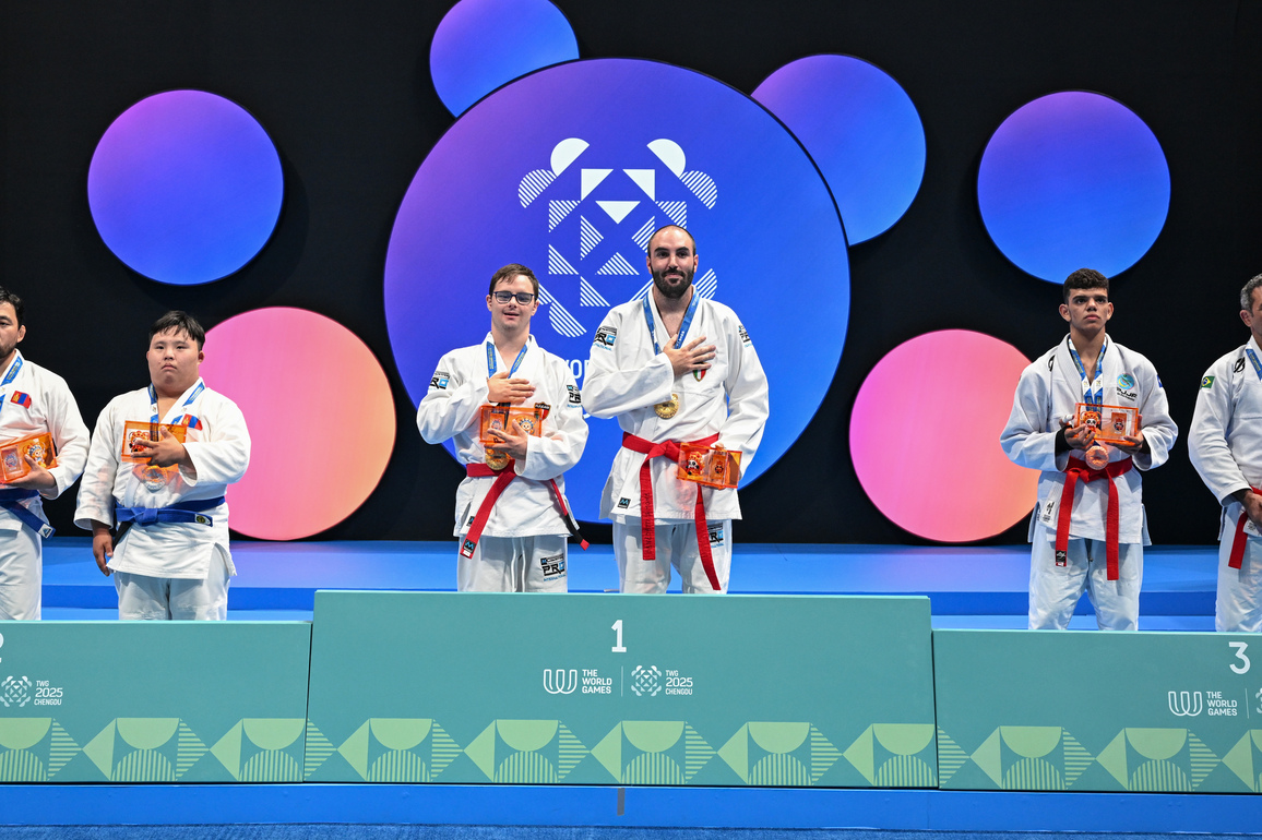 (SP)CHINA-CHENGDU-THE WORLD GAMES 2025-JU-JITSU-MIXED DUO PARA MENTAL-FINALS (CN)