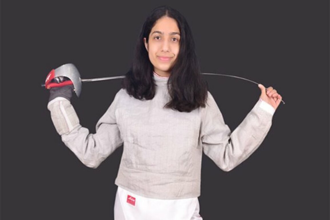 Fed up with mischiefs, parents of TOPS development fencing athlete Shreya Gupta got her into sports