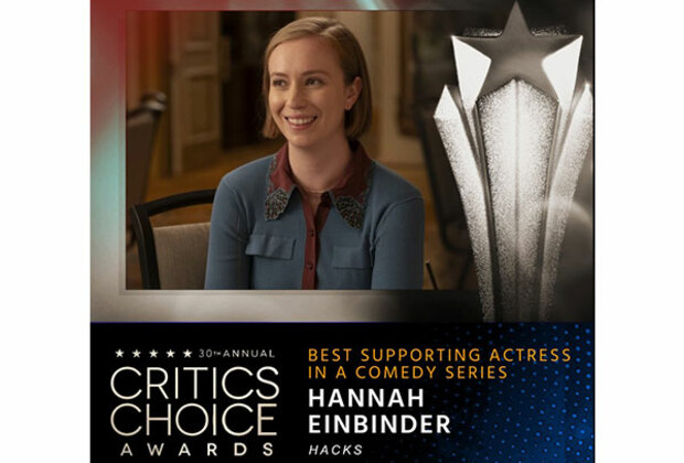 Critics Choice Awards 2025: Hannah Einbinder bags 'Best Supporting Actress in a Comedy Series' award for her role in 'Hacks'