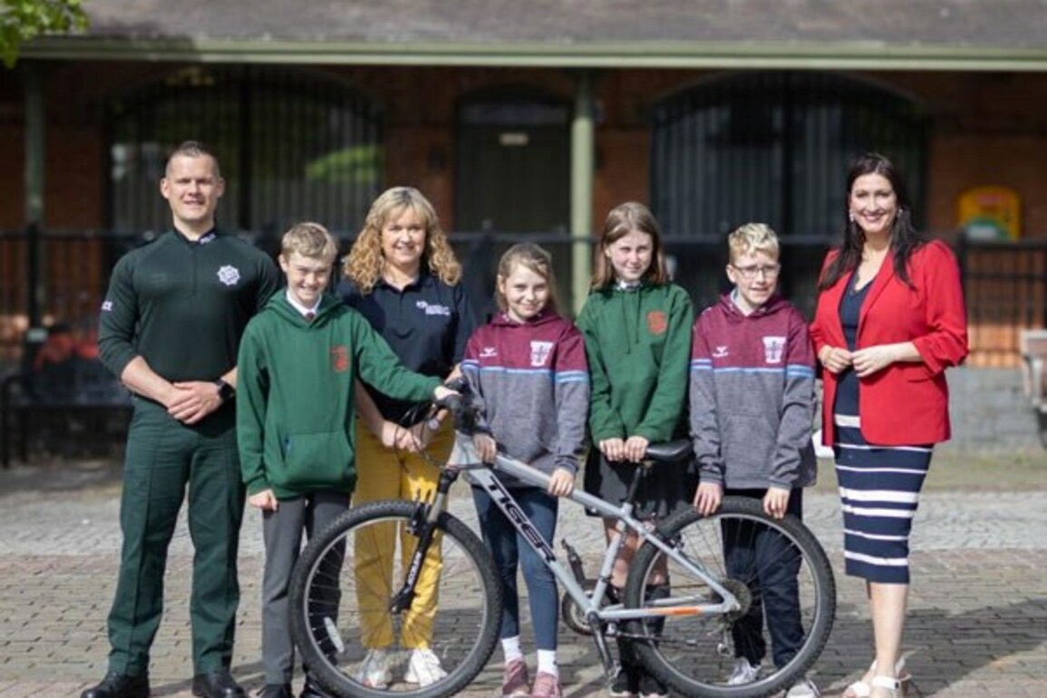 Dromore Pupils Gear Up For Summer With Bike Safety Project  06-05-2025