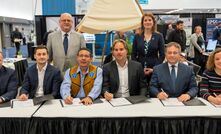 Vital Metals, Det’on Cho Nahanni Construction and Aurora Telecom Services sign off on contracts that will allow the next steps of the Nechalacho rare earths project to advance