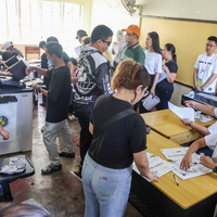 THE PHILIPPINES-QUEZON CITY-ELECTION-VOTE