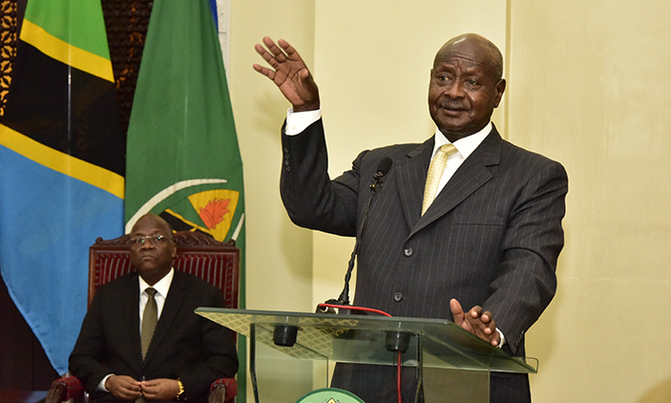 Museveni, Magufuli discuss infrastructure, trade Museveni, Magufuli discuss infrastructure, trade