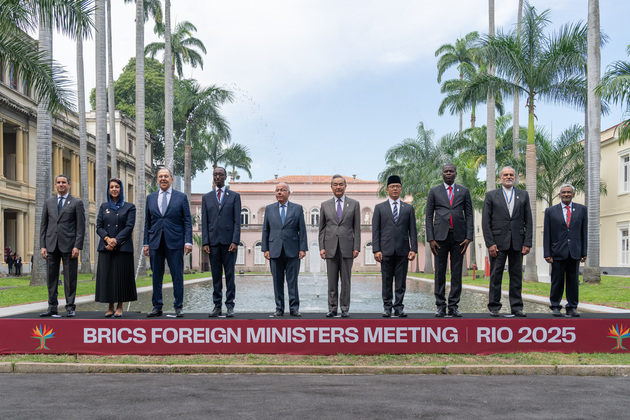 BRAZIL-RIO DE JANEIRO-CHINA-WANG YI-BRICS COUNTRIES-FM-MEETING