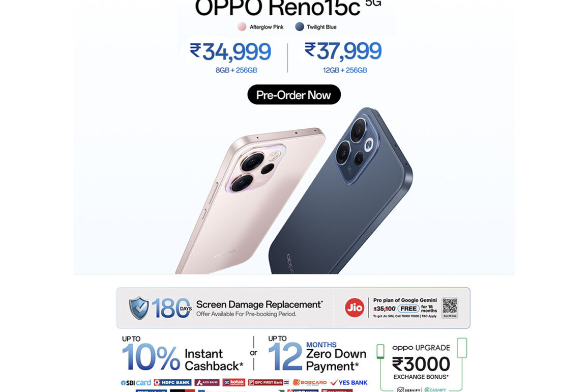 OPPO Expands Reno15 Series with Reno15c, Bringing the Signature Reno Experience to More Users