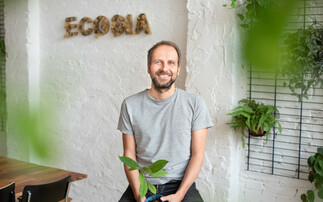 Green search engine Ecosia sees jump in user numbers. Christian Kroll Ecosia. Source: Ecosia 