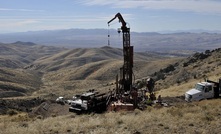 Gold Standard RC drilling in progress at Pinion North in Nevada, USA