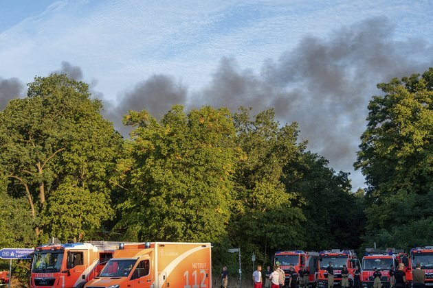 Blast hits Berlin police munition depot