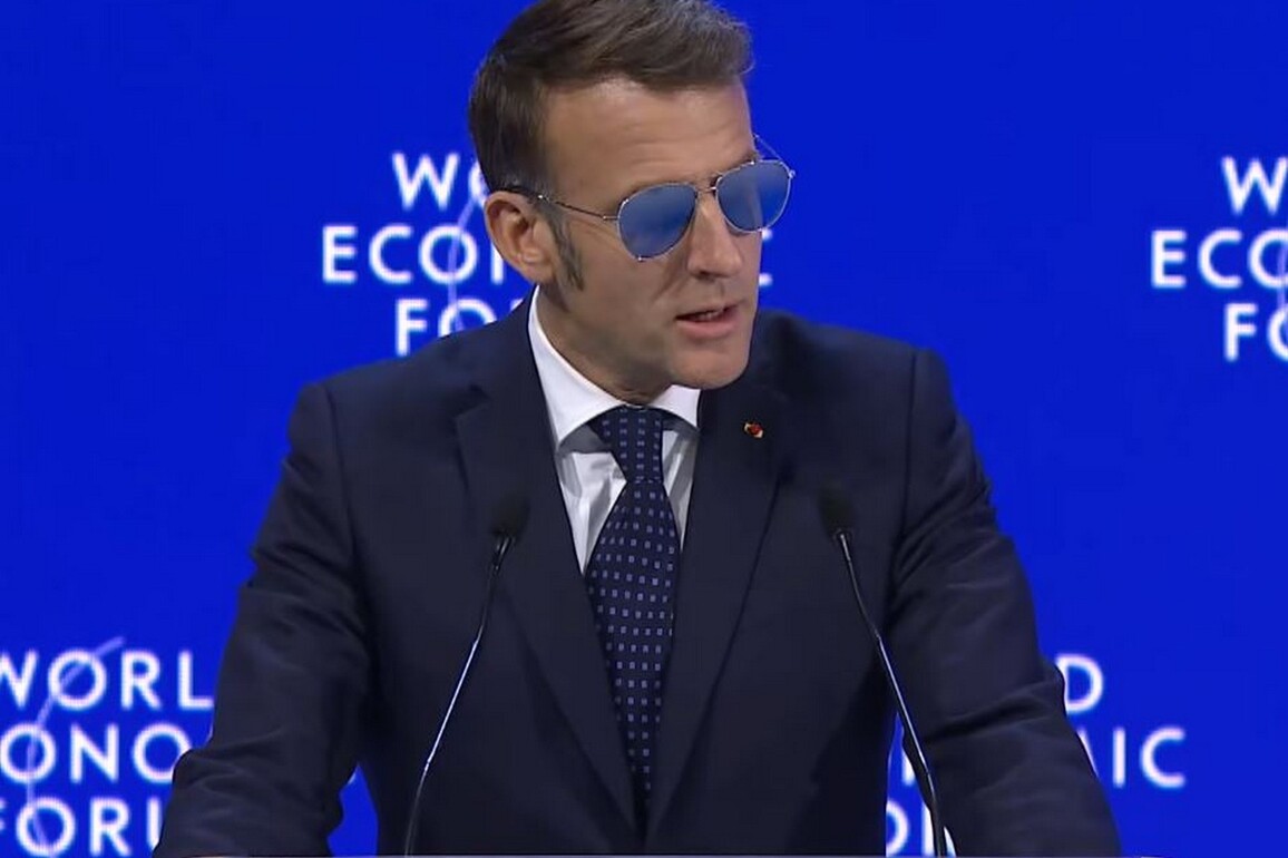 Macron slams US' tariff threats at WEF, says "aims to weaken, subordinate Europe; leverage against territorial sovereignty"