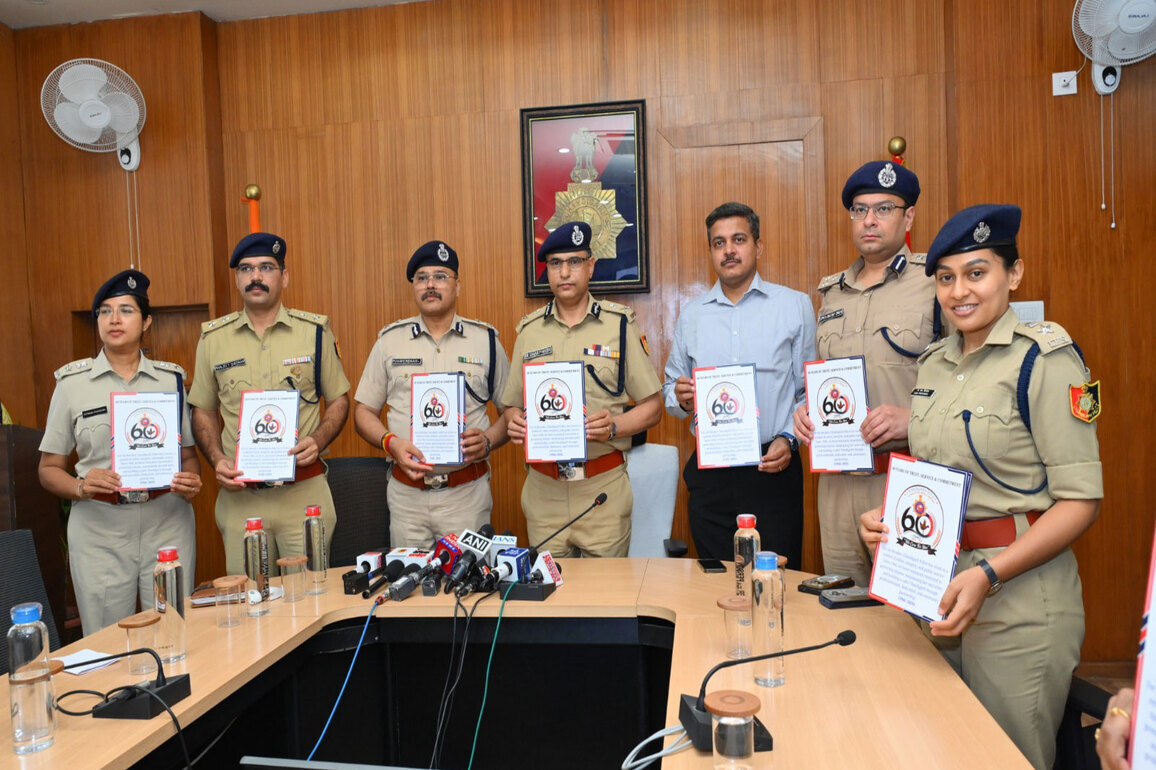 Chandigarh Police unveils Diamond Jubilee logo, launches 60th anniversary celebrations