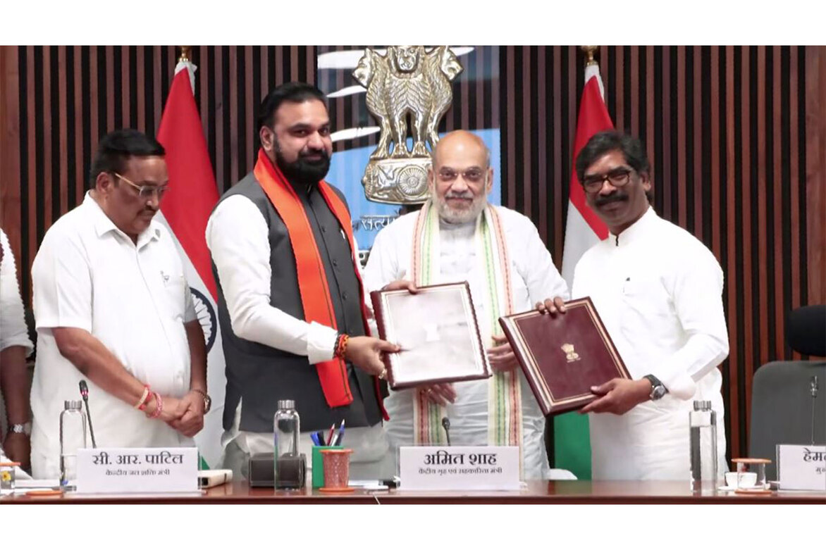 Bihar, Jharkhand signs Sone River water-sharing MoU in presence of Amit Shah