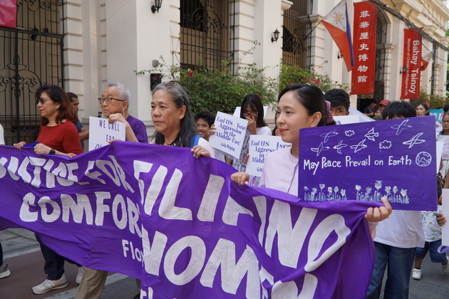 THE PHILIPPINES-MANILA-PEACE-RALLY
