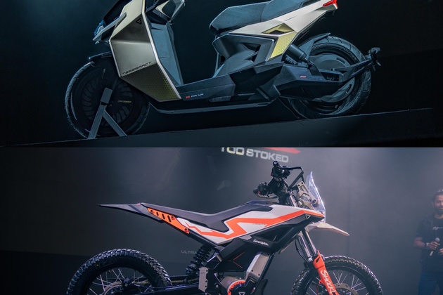 Ultraviolette unveils electric scooter 'Tesseract' and Motorcycle 'Shockwave' at FAST FORWARD India'25