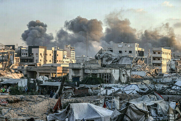 Gaza is on fire  Israeli defense minister