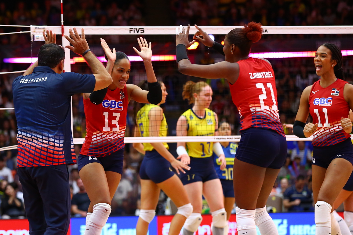 (SP)THAILAND-BANGKOK-VOLLEYBALL-WOMEN'S WORLD CHAMPIONSHIP-BRAZIL VS THE DOMINICAN REPUBLIC