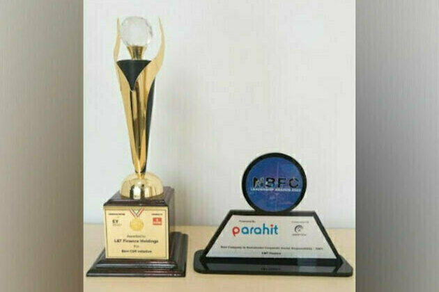 L&T Finance Holdings Ltd. wins "Best CSR Initiative" Award from Banking Frontiers