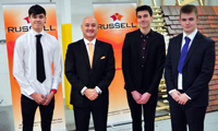 Russell Roof Tiles awards bursaries to young people