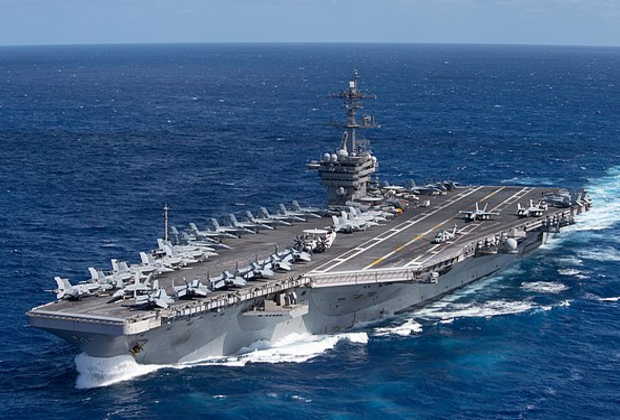 US aircraft carrier in South Korea after North Korea fires missile