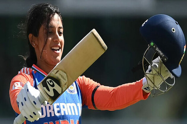 Smriti Mandhana moves to third spot in ICC T20I batter rankings