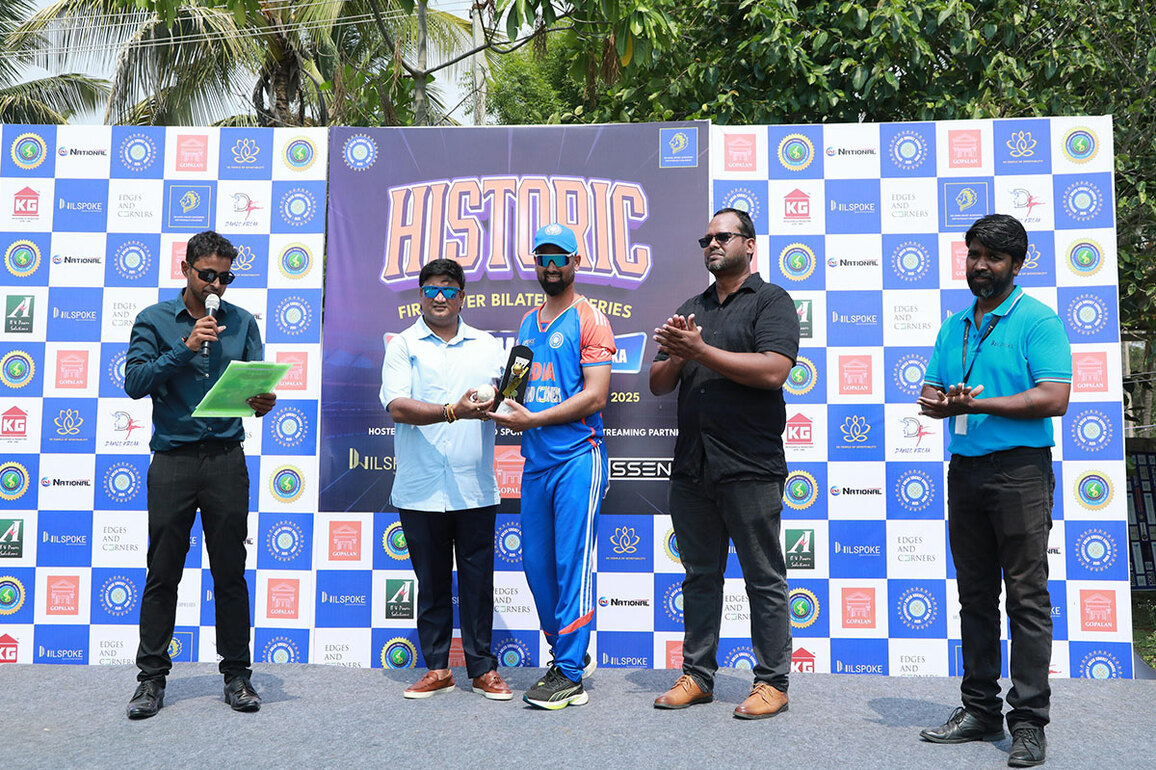 India Clinches Victory in 1st T20 Against Sri Lanka in Physical Disability (Standing) Cricket Series