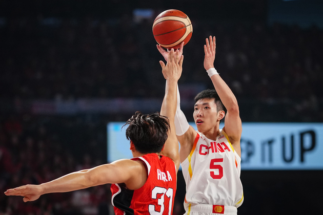 (SP)JAPAN-OKINAWA-BASKETBALL-FIBA WORLD CUP-ASIAN QUALIFIERS-CHN VS JPN