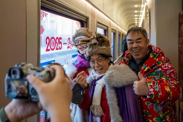 Economy&Life | NE China's Heilongjiang launches first "travel photography" train this year