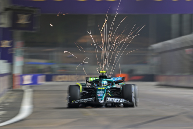 (SP)SINGAPORE-F1-SINGAPORE GRAND PRIX 2025-SECOND PRACTICE