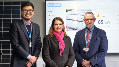 Draper Tools invests in solar panels