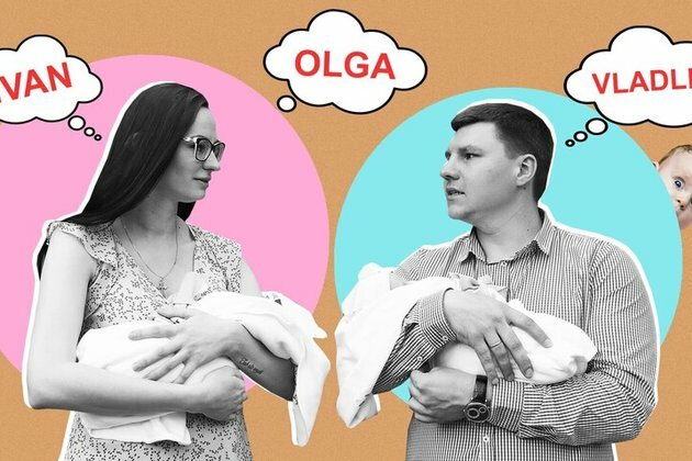 How Russians choose names for kids