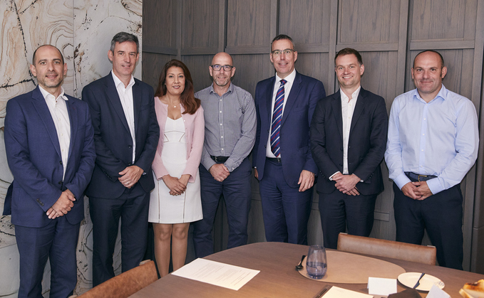 The panellists were (left to right); Andrew Brown, Columbia Threadneedle Investments; James Double, Vidett; Sonia Kataora, Barnett Waddingham; Paul Tremelling, Visa; Jonathan Stapleton, Professional Pensions; Michael Jones, Eversheds Sutherland; Kieron Snow, Phoenix Corporate Investment Services