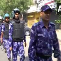 Delhi Police conducts flag march and security checks to ensure peace on Holi