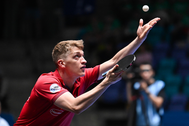 (SP)GERMANY-FRANKFURT-BUNDESLIGA-TABLE TENNIS-SEMIFINAL-DUSSELDORF VS BERGNEUSTADT