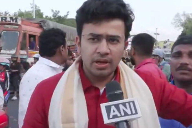 "Complete breakdown of law and order in West Bengal": BJP MP Tejasvi Surya
