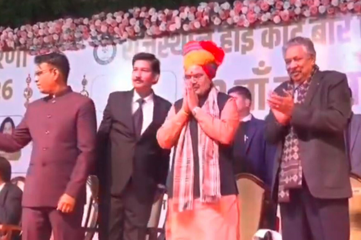Rajasthan CM attends oath-taking ceremony of High Court Bar Association executive committee