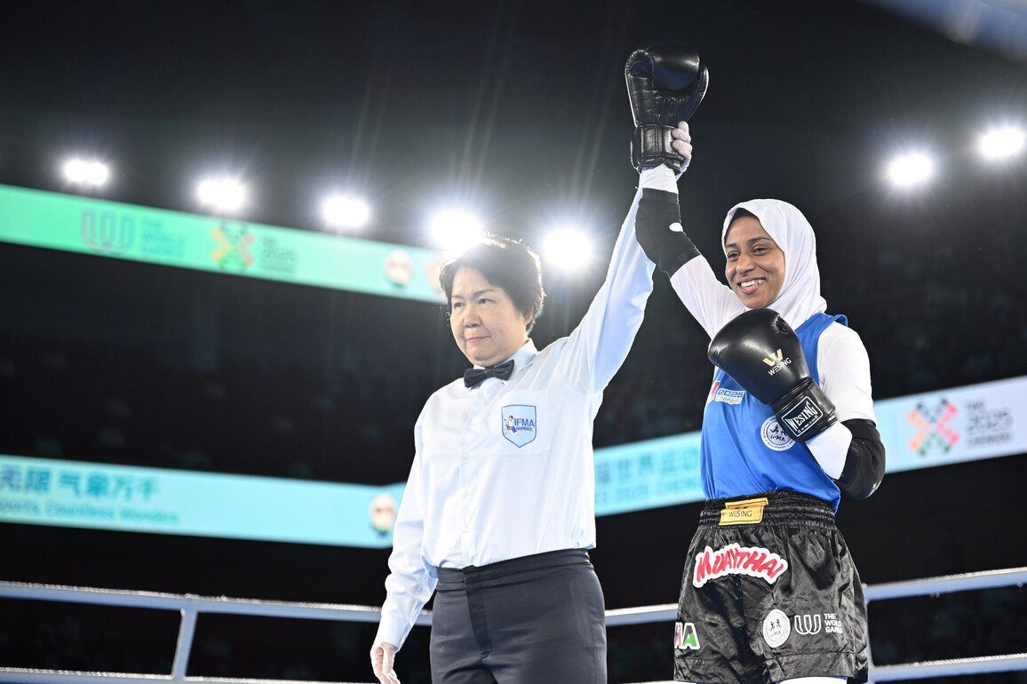 (SP)CHINA-CHENGDU-THE WORLD GAMES 2025-MUAYTHAI-WOMEN'S -48KG-FINALS(CN)