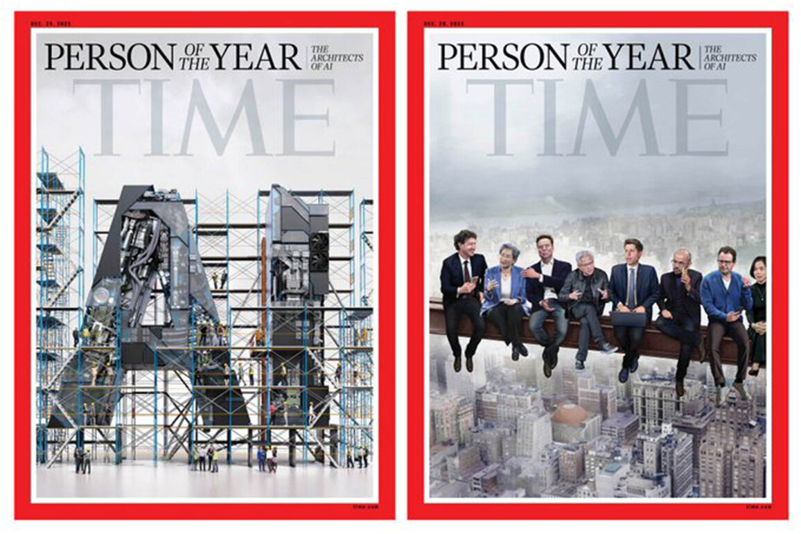 'Architects of AI' is Time magazine's 2025 Person of the Year